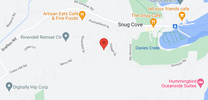 map of 976 VILLAGE DRIVE